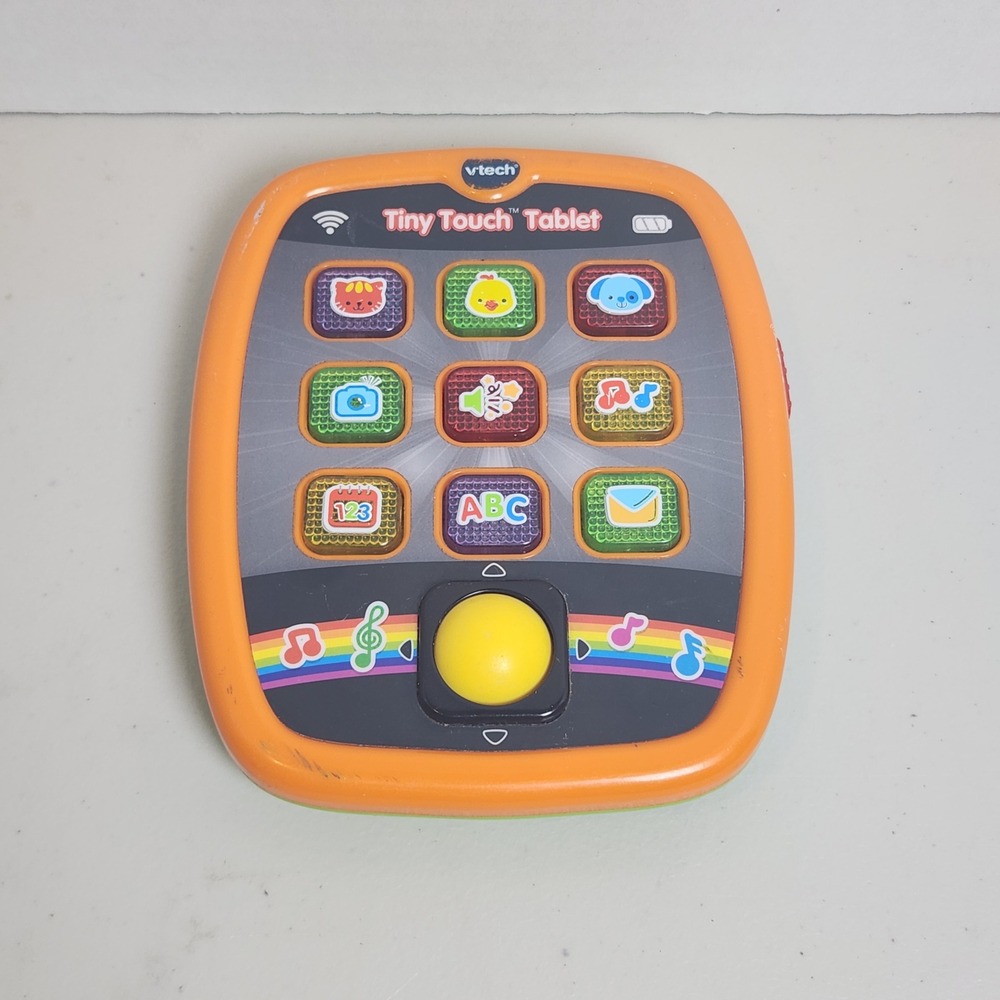 Vtech Tiny Touch Tablet Interactive Learning Toy Toddlers‎ ABC Numbers Lights